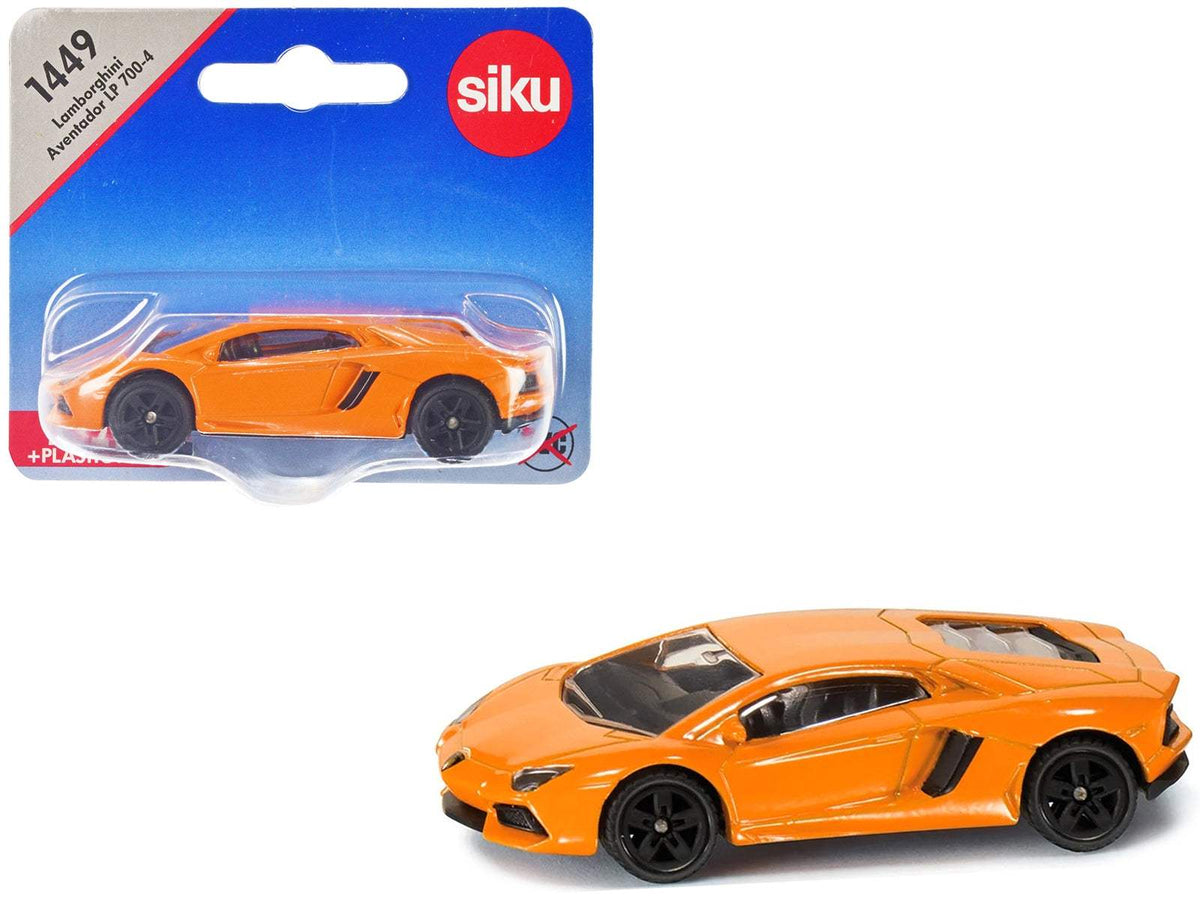 Lamborghini Diecast Car | Orange Color | Rubber Tires | Collector Grade
