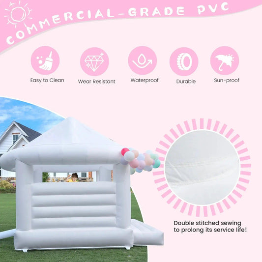 14ft Inflatable Trampoline Castle Commercial Grade - ToylandEU™
