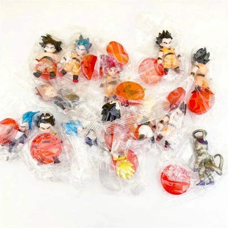 16 Pcs Set Dragon Ball Super Son Goku Gohan Vegeta Broly Piccolo Majin Buu Action Anime Figurine Mini Figures - ToylandEU