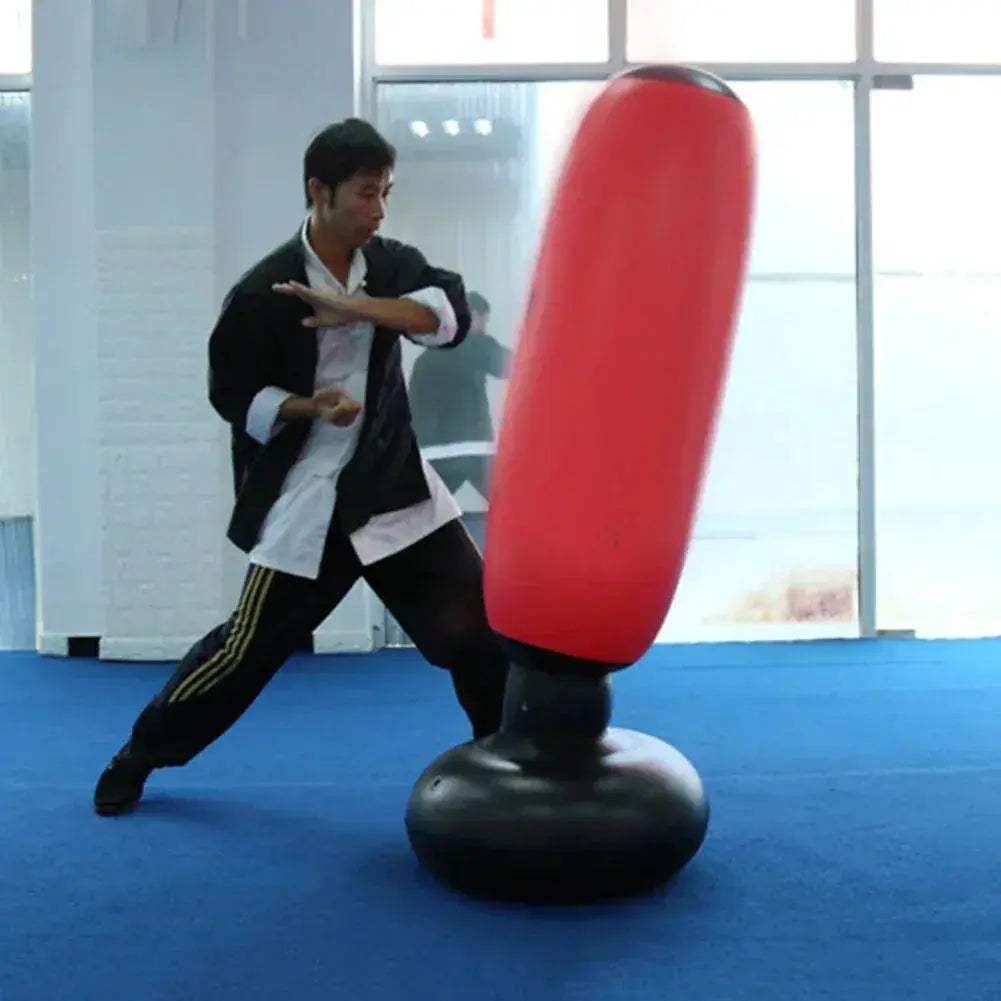 160cm Inflatable Boxing Bag For Home Fitness Stress Relief - ToylandEU™
