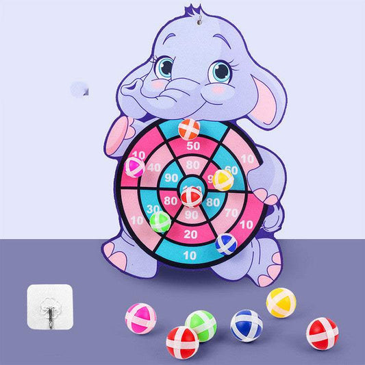 Sticky Ball Dart Board Game | Cartoon, Plush
