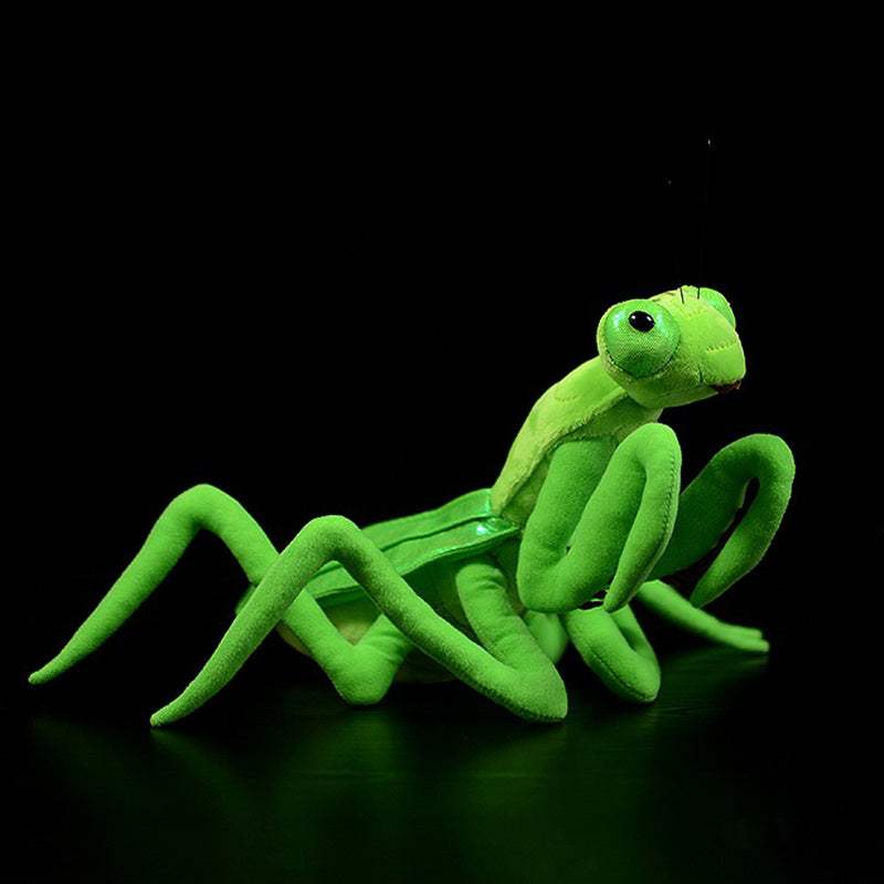 Lifelike Pink And Green Praying Mantis Plush | For Girls | Stuffed Animals