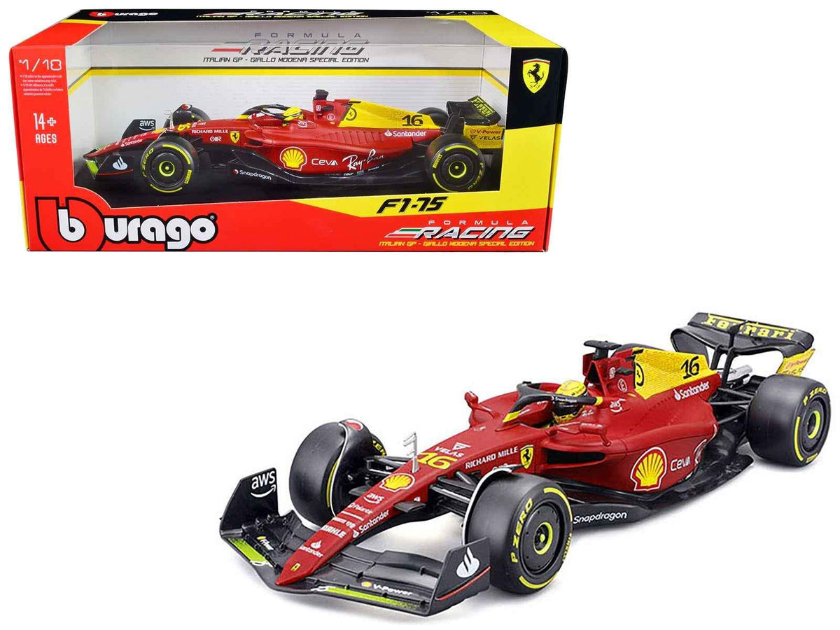F1 Model Car | 1/18 Scale | Leclerc Italian Grand Prix | Diecast Collector