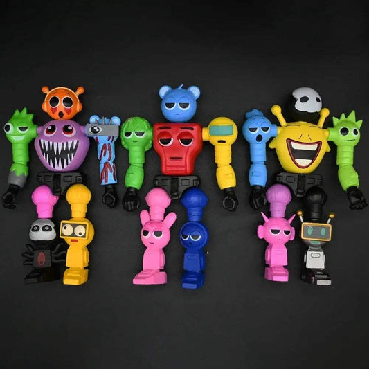 17cm Assemble Robot Action Figure Desktop Model Toy - ToylandEU