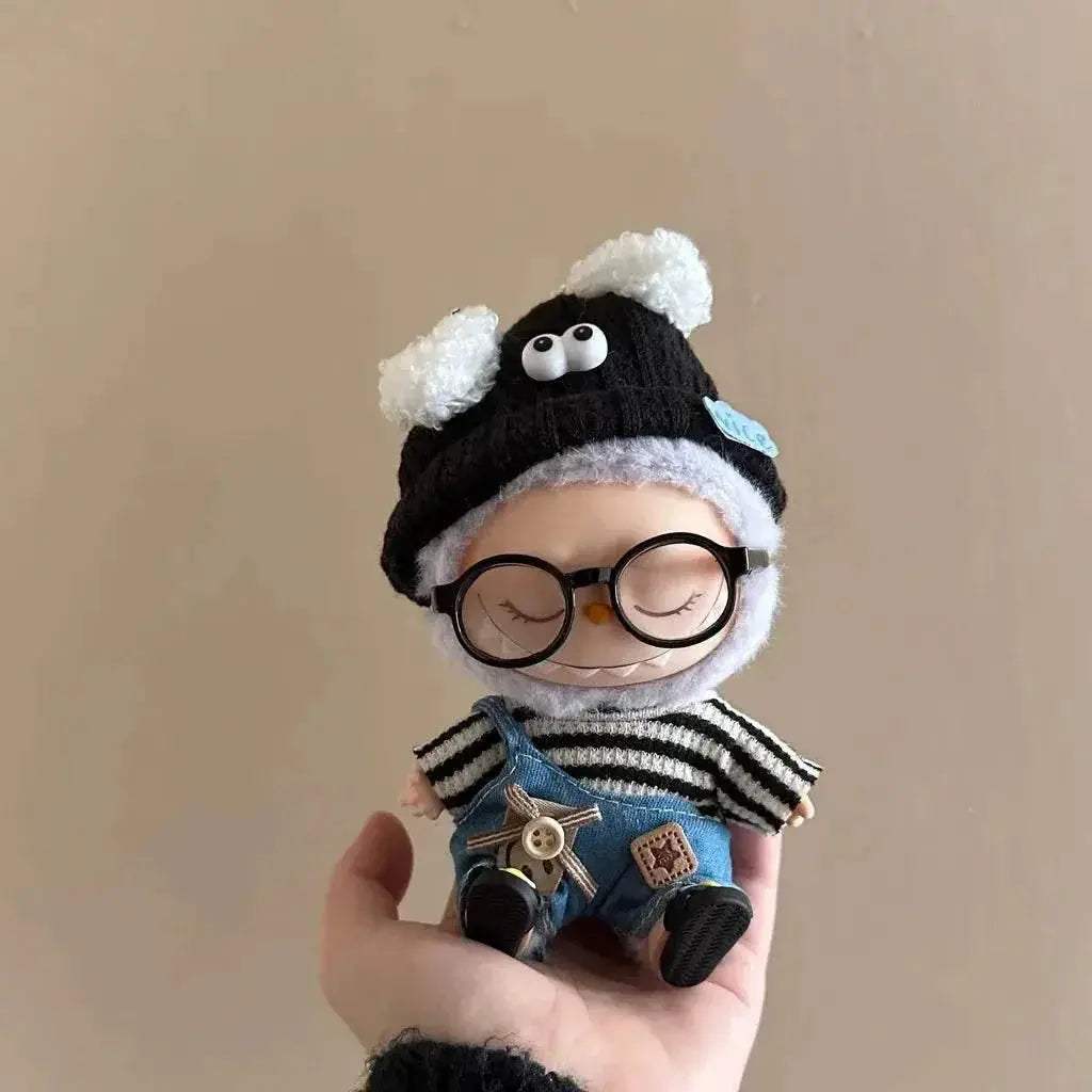 17cm Cute Mini Plush Doll's Clothes Outfit Accessories For Kids - ToylandEU