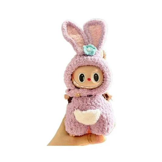 17cm Labubu Clothes for Handmade Elephant and Rabbit Set - ToylandEU™