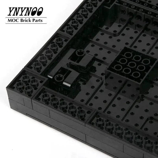 187Pcs MOC Wall Mount Hole Frame Plate Parts Set Toys Building Bricks MOC - ToylandEU™