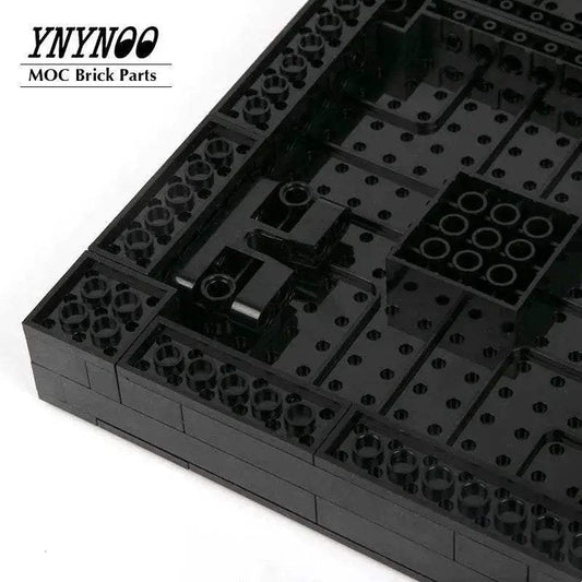 187Pcs MOC Wall Mount Hole Frame Plate Parts Set Toys Building Bricks MOC - ToylandEU