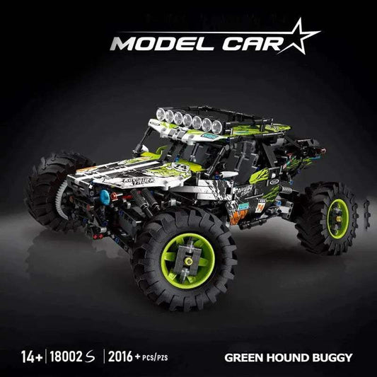 1890 Pieces 4WD Off Road RC Buggy Building Set Kids - ToylandEU