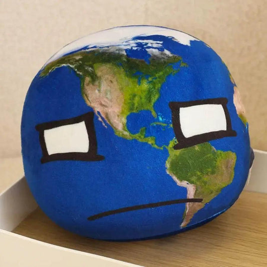 18cm Planet Pillow Plush Toy 10 Styles Earth Moon Sun Mars Doll Children’s Cognitive Stuffed Doll Ornaments Polandball Pillow - ToylandEU™