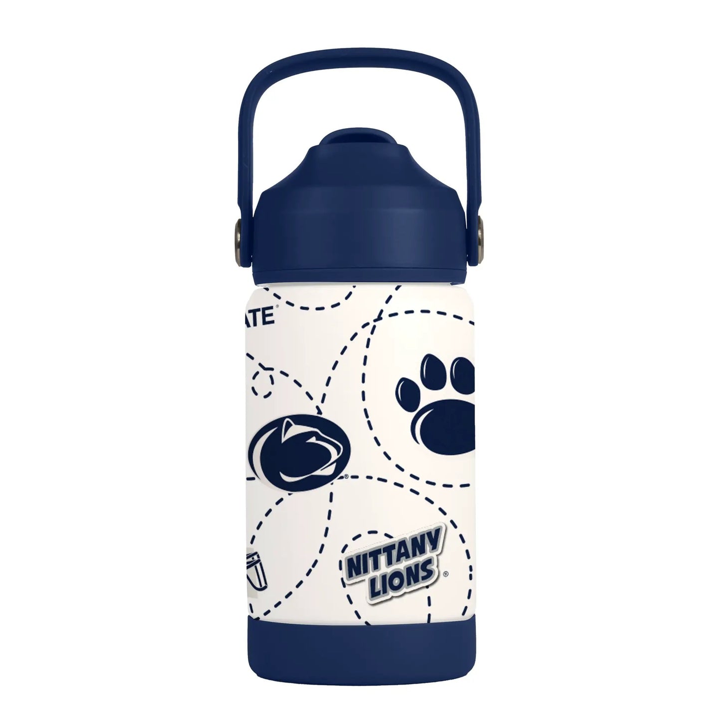 Penn State Nittany Lions Kids Bottle 12oz Stainless Steel Mascot