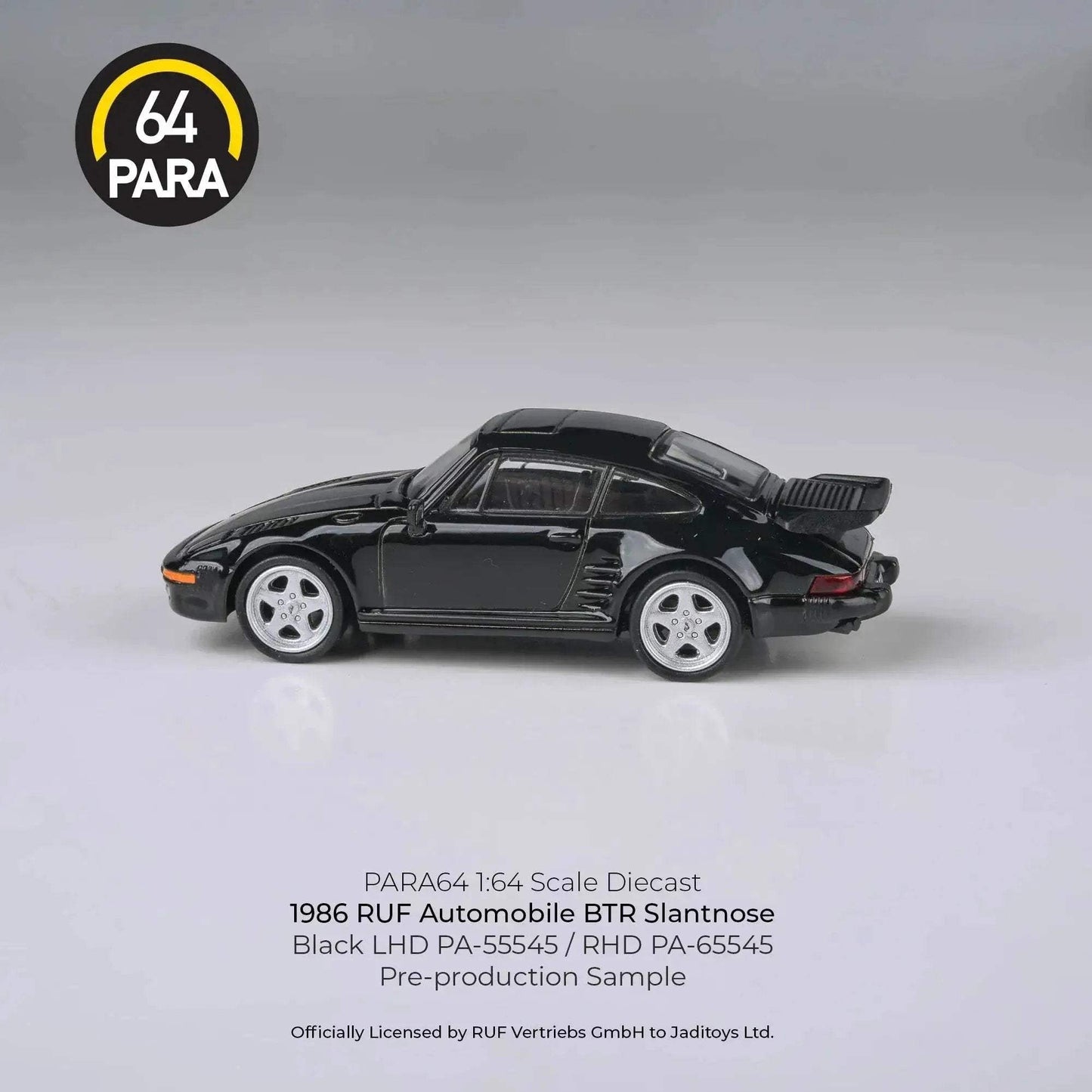 1986 RUF BTR Black Para 64 - ToylandEU