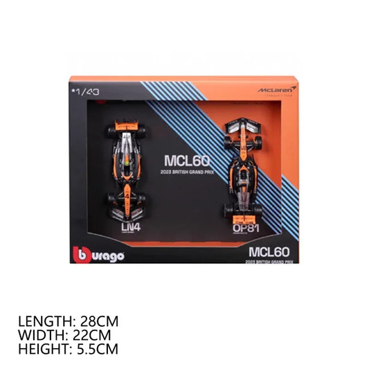 1to43 Diecast F1 Car Fleet Set Alloy Model Bburago - ToylandEU