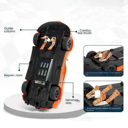 1to43 Slot Car Track Set Dual Remote Controls - ToylandEU™