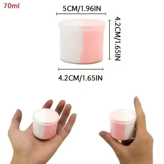 2.37oz Fluffy Two-Tone Butter Slime Super Soft Clay Stretchy - ToylandEU