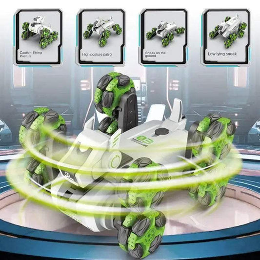 2.4G RC Car Robot Dog Remote Control Stunt Toy Gift - ToylandEU™
