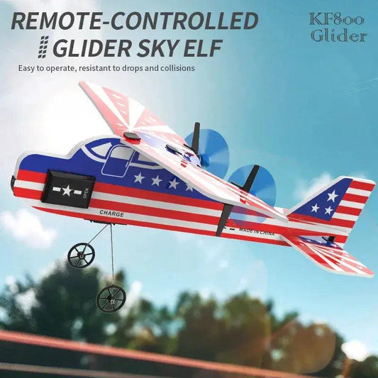 2.4G RC Glider With Lights Durable EPP Foam Plane - ToylandEU™