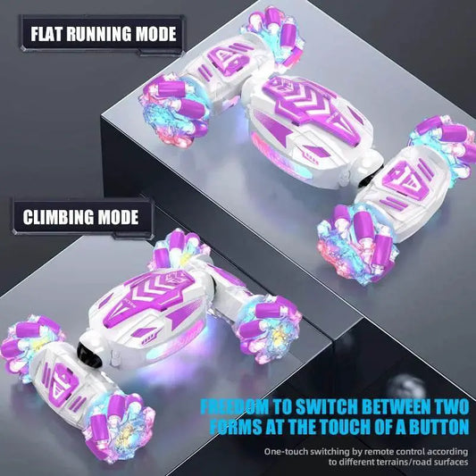 2.4G Rc Racing Car Remote Control Mini Twist Stunt Car - ToylandEU