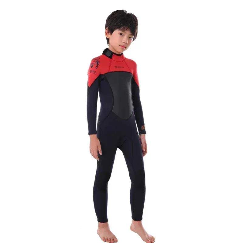 2.5MM Neoprene Kids Wetsuit Thermal Full Suit For Surfing - ToylandEU