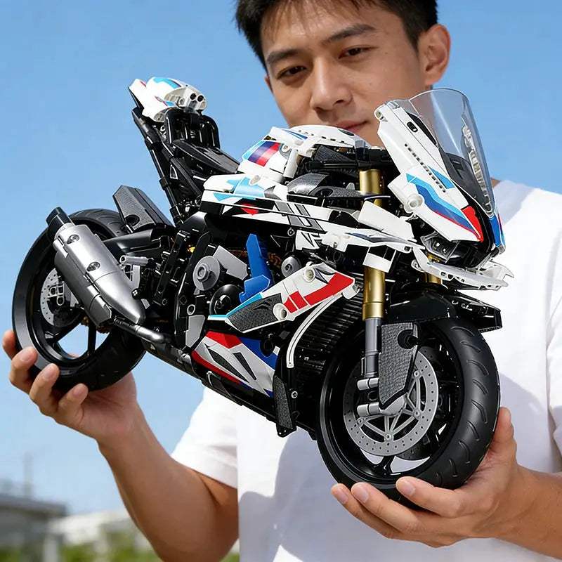 Racing Motorcycle Building Blocks Set Lego Compatible - ToylandEU™