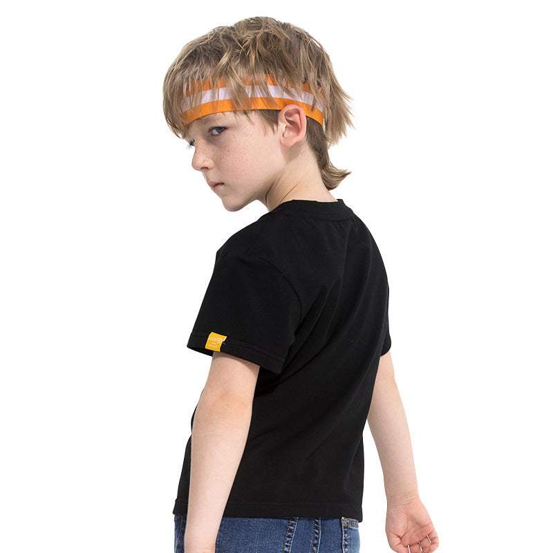 Kids' Letter Print Short-Sleeve T-Shirt | Ages 3-8