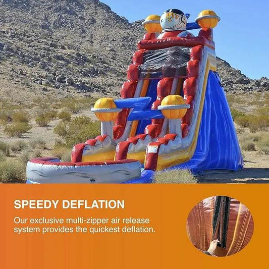 2025 New Style Large PVC Inflatable Pool Slides Includes Blower - ToylandEU