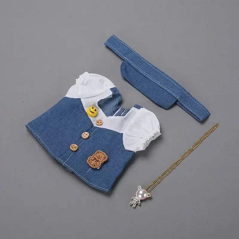 20cm Doll Princess Dress Set Cotton Outfit for Dolls - ToylandEU™