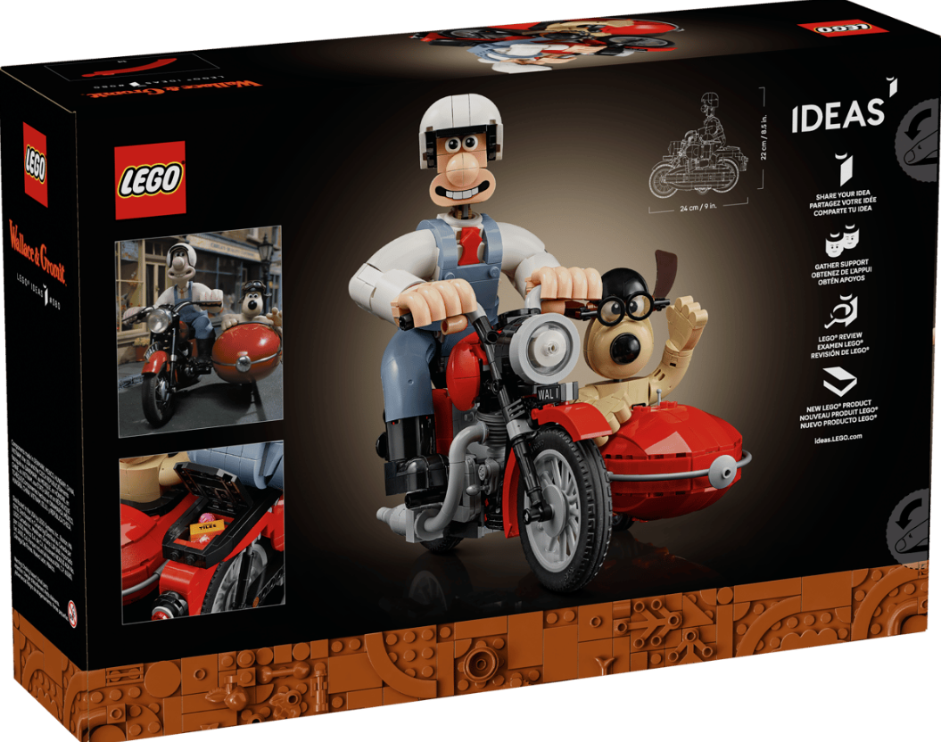 LEGO® Ideas Wallace And Gromit Building Set | 1038 Pieces | Ages 18+
