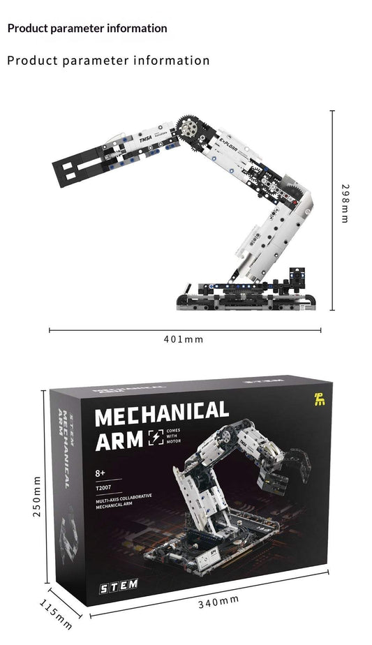 Remote-Controlled Robot Building Block Toy | Robotic Arm T2007