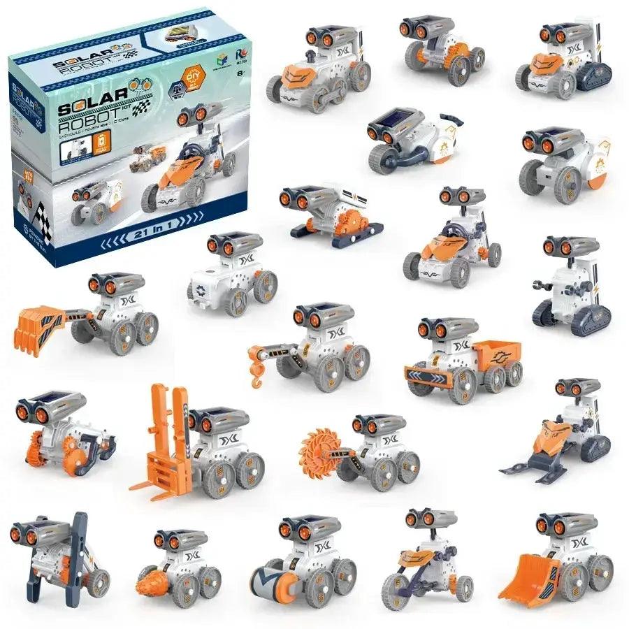 21In1 Solar Robot Kit For Kids Hands On STEM - ToylandEU™