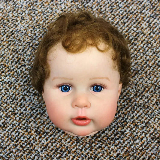 22 Inch Reborn Doll Kit Unassembled Rooted Hair - ToylandEU™