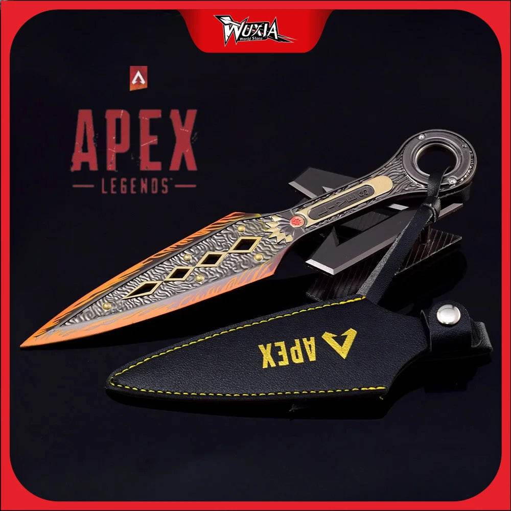 22cm Apex Legends Heirloom Wraith Kunai Metal Katana Toy