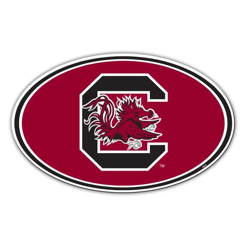 South Carolina Gamecocks Magnet Car Style 8 Inch CO
