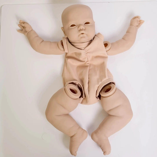 24 Inch Reborn Doll Kit With Premium Soft Cloth Body - ToylandEU™