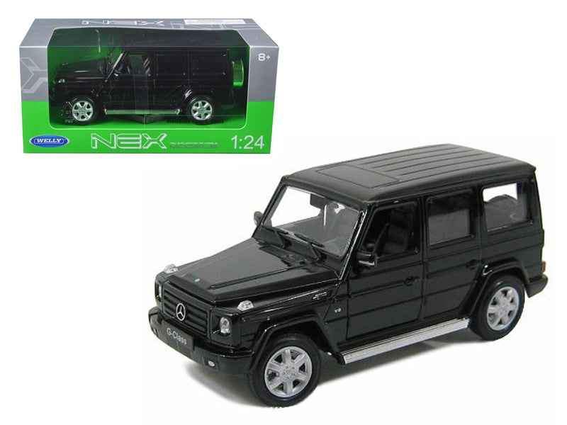 Mercedes Benz G Class Wagon Black | 1/24 Diecast Model Car | Welly | Collector Quality