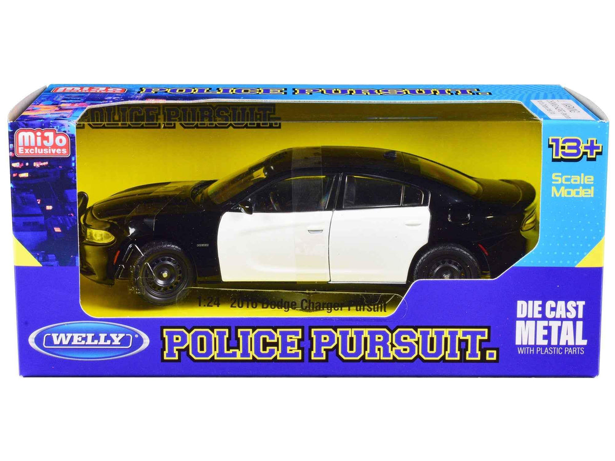 Police Diecast Model | 1/24 Scale | Dodge Charger Pursuit | Opening Doors