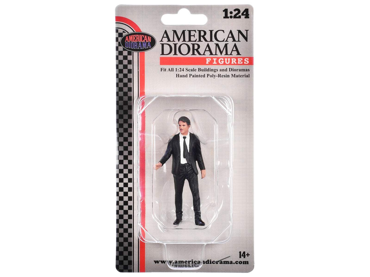 Gentlemen's Club Figure 3 | 1/24 Scale Figure | American Diorama | Collector Quality