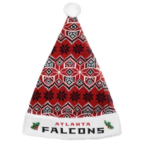 Atlanta Falcons Knit Santa Hat - 2015