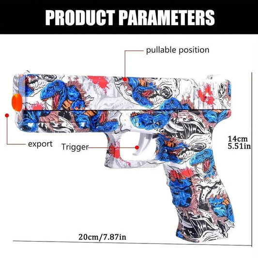 2PCS Shooting Toy Ball Blaster for Fun Backyard Games - ToylandEU™