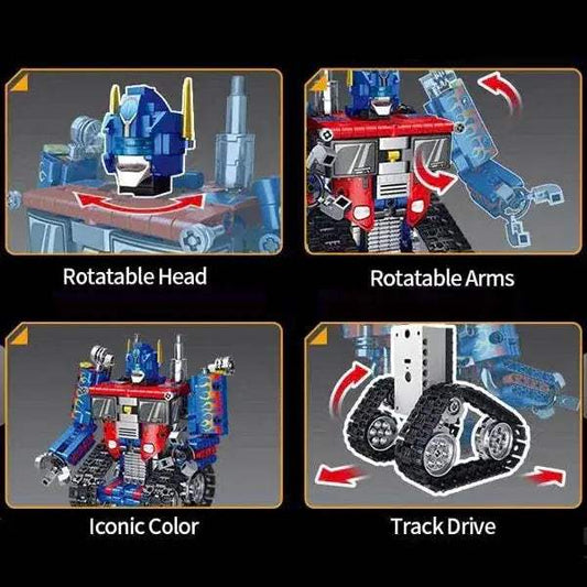 3 In 1 Transforming Robot Building Blocks LEGO Compatible - ToylandEU