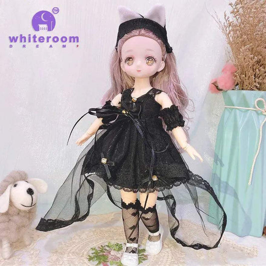30cm BJD Doll Lolita Princess Dress Up Toy Gift Couture - ToylandEU
