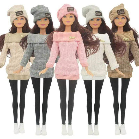 30cm Doll Full Set with Clothes and Hat for Girls - ToylandEU™