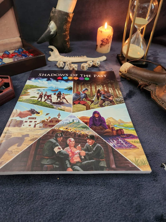Shadows Of The Past RPG | Hardcover Rulebook