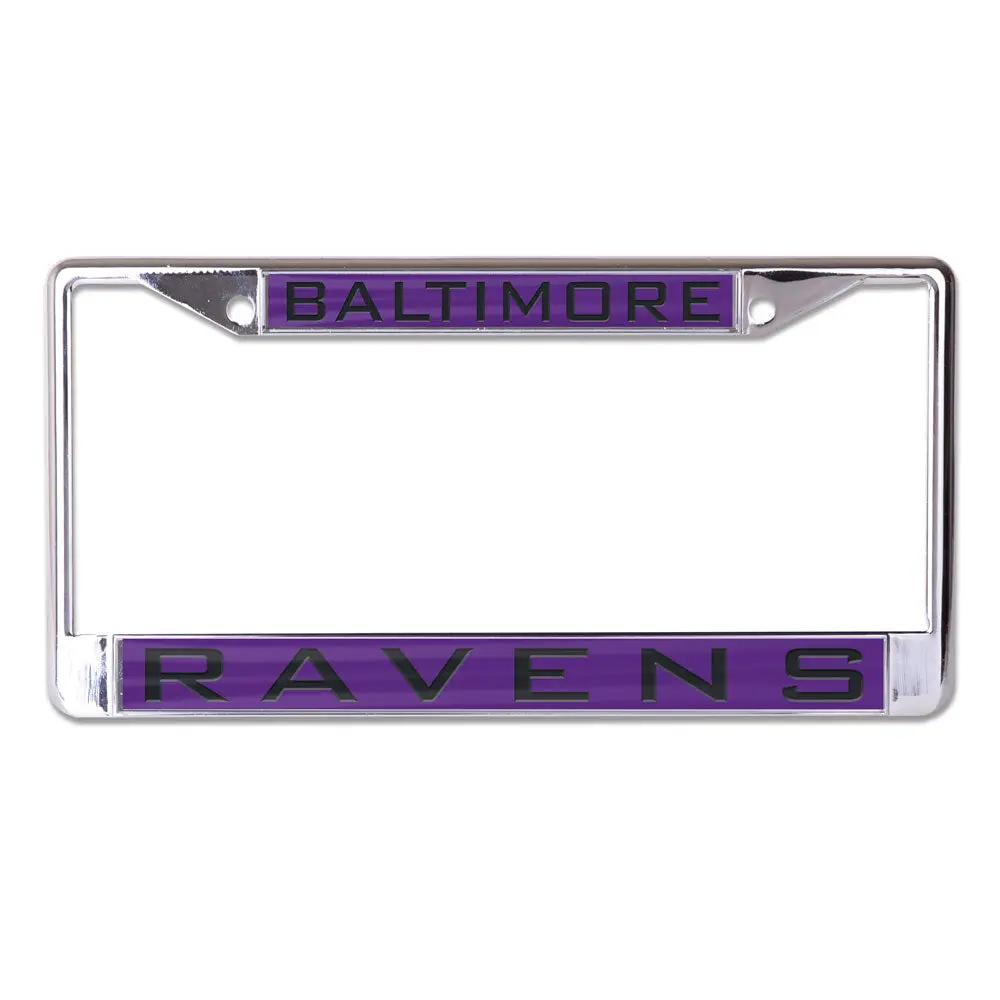 Baltimore Ravens License Plate Frame - Inlaid