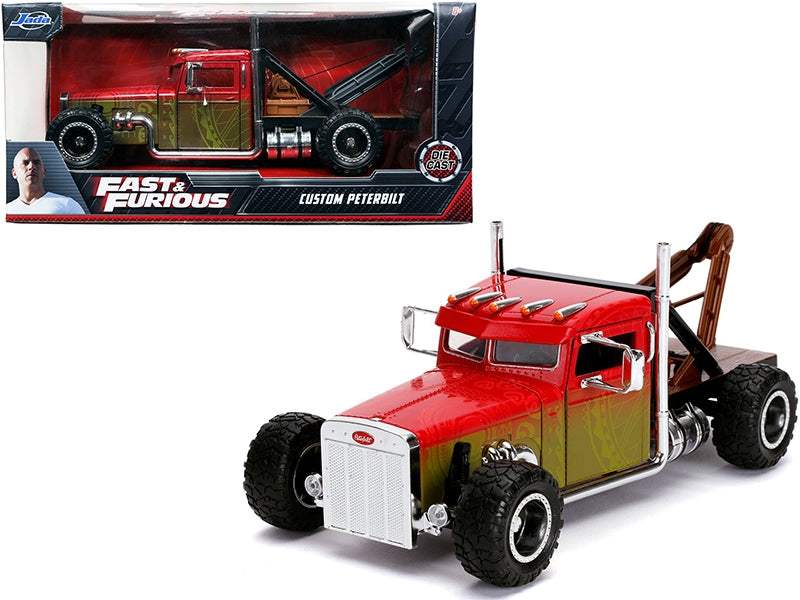 Custom Peterbilt Tow Truck | 1/24 Diecast Model Truck | Jada | Fast & Furious Series