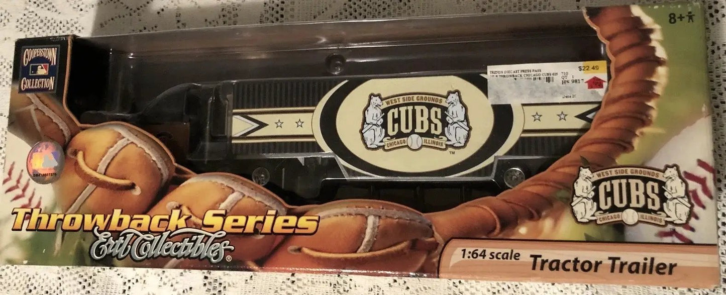 Chicago Cubs Collectibles Tractor Trailer - Throwback Series - 2006