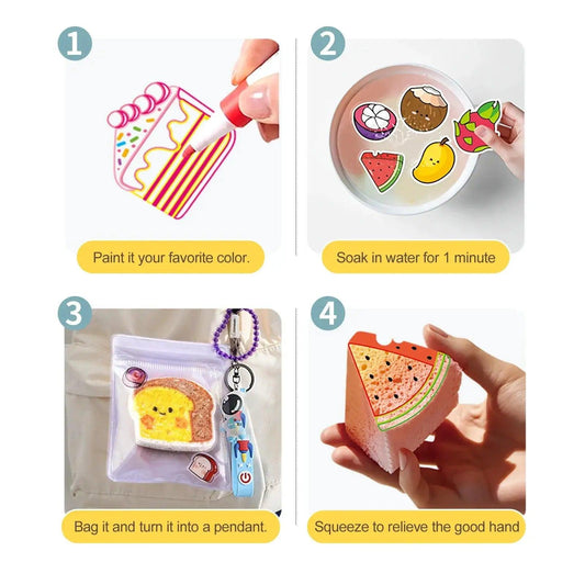 3D Foam DIY Squishy Kit For Kids Family Interactive - ToylandEU™