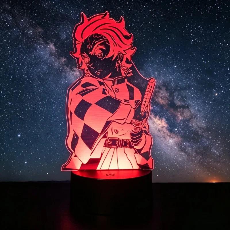 3D LED Night Light | Demon Slayer Design | Toylandeu™