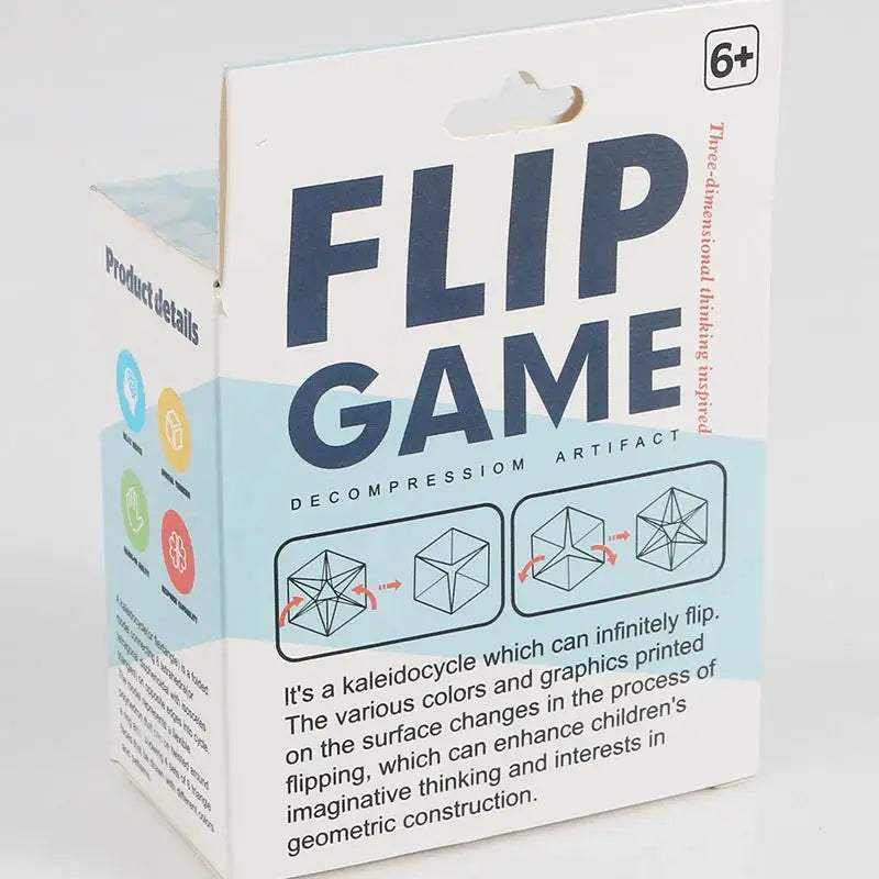 Infinite 3D Magic Cube Irregular Flip Puzzle Vision Anti Stress Office Stress Reliever Autism Collection Kids Fingerti Toys Gift - ToylandEU