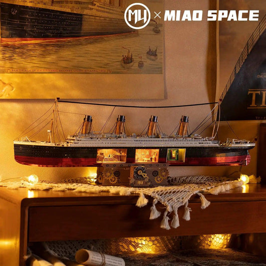 3D Metal Cruise Ship Puzzle Stress Relief Desk Decor - ToylandEU™